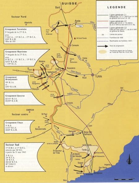 La Bataille des Alpes 1945 Musée du patrimoine militaire de Lyon et