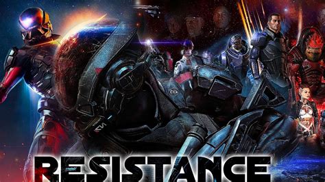 Mass Effect Gmv Skillet The Resistance Youtube