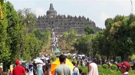 Hore Harga Tiket Naik Candi Borobudur Rp 750 Ribu Batal