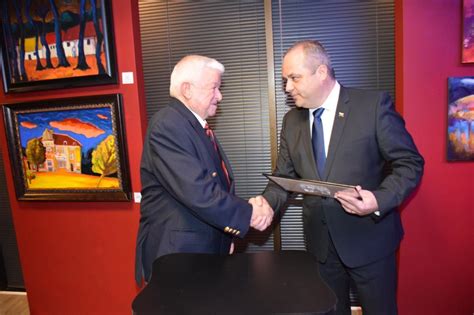 Mr. Shefket Chapadjiev has been awarded a “Golden Laurel Branch” by the ...