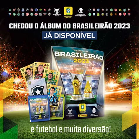 Panini apresenta álbum de figurinhas do Campeonato Brasileiro 2023