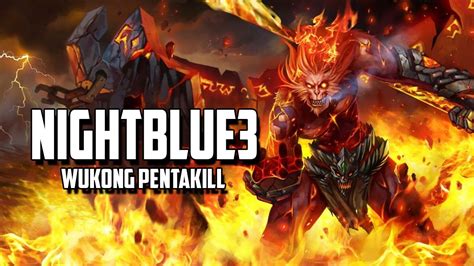 Nightblue3 Epic Wukong Pentakill League Of Legends Hd ★ Youtube