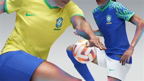 Novas camisas da Seleção Brasileira Feminina 2023 Nike Copa do Mundo