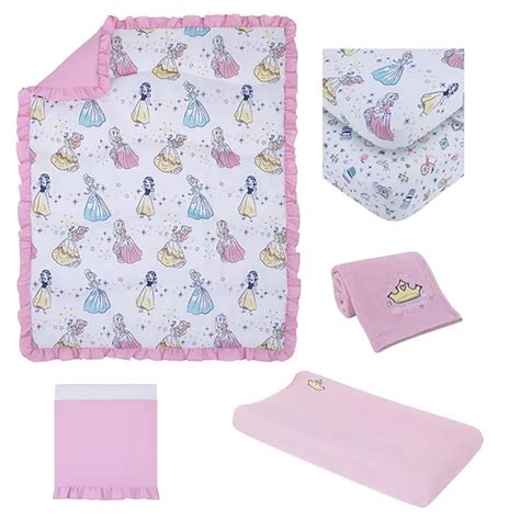 Disney Princess 6-Piece Crib Bedding Set