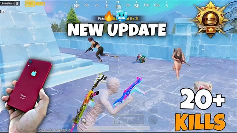 Wow Pubg Mobile Livik Rush Gameplay On Iphone Xr In Update Zod