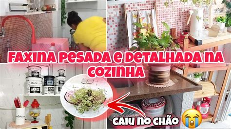 Faxina Completa E Detalhada Na Cozinha Troquei A Decora O Da Cozinha