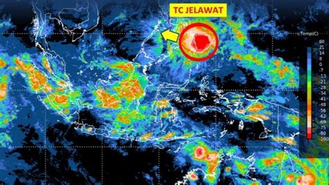 Bmkg Deteksi Siklon Tropis Jelawat Waspada Hujan Hingga Gelombang