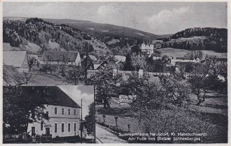 Deutsches Reich Schlesien Ansichtskarte Neundorf Kreis