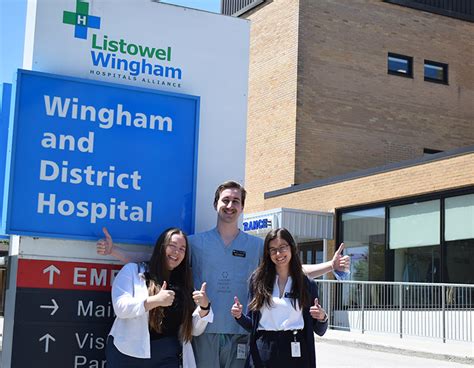 Wingham Hospital Discovery Week hosts students from Western