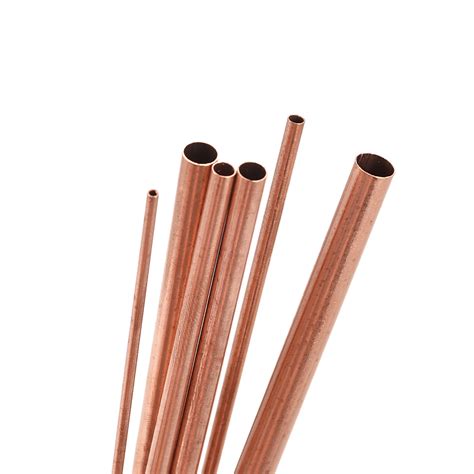 Uxcell Copper Tube Round Metal Tubing For Diy Harfington