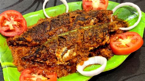 Masala Mackerel Fry Masala Bangda Fry Mackerel Recipe In Bengali