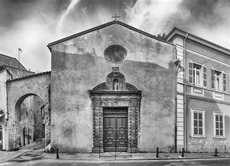 Facade Of Chapelle De La Misericorde Saint Tropez Cote D`azur France