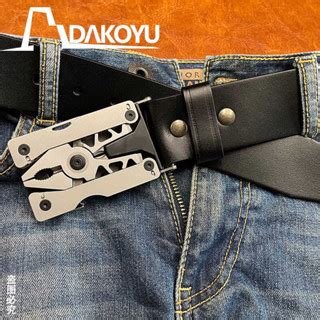 Multi Tool Dakoyu Folding Pliers Tactical Nylon Belt Outdoor Hiking