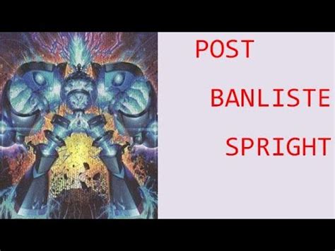 Ygopro Yugioh Spright Post Banliste Vs All Meta Spright Yugioh Ygopro