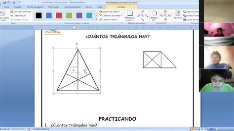 Conteo De TriÁngulos Tercer Grado Youtube