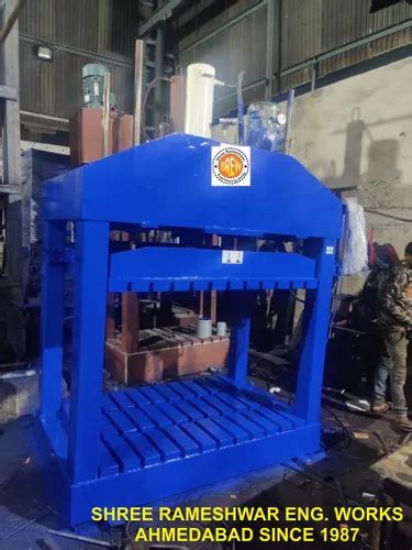 Mild Steel 10 HP 1440 Rpm 3 Phase 50 Hzs Plastic Bag Baler 150 Kg