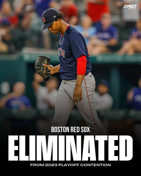 Talkin Baseball The Red Sox Have Been Eliminated From Playoff