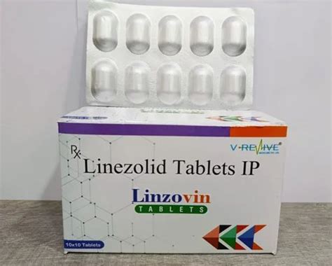 Linezolid Mg Tablet At Rs Stripe Linezolid Tablets In New