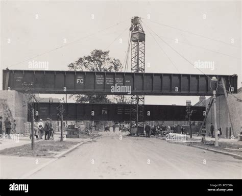 Vintage 1932 Photograph Of Bridge No 9 Canons Park Station Stanmore