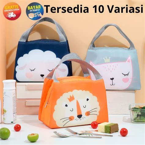 Jual Kp Tas Bekal Makanan Anak Lunch Bag Tempat Bekal Anak Tempat