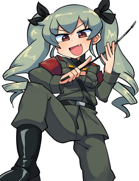 Anchovy Girls Und Panzer Drawn By Lakilolom Danbooru