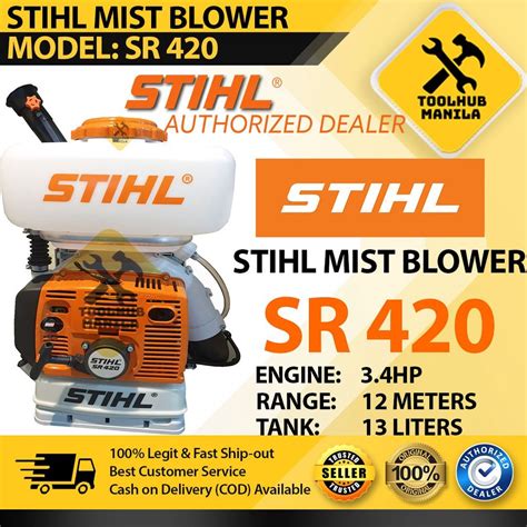 Stihl Mist Blower Sr Stihl Mist Blower Sr Stihl Authorized