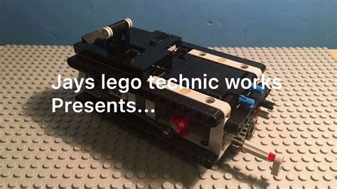 Lego Technic 4 Speed Sequential Gearbox With Stepper V2 YouTube