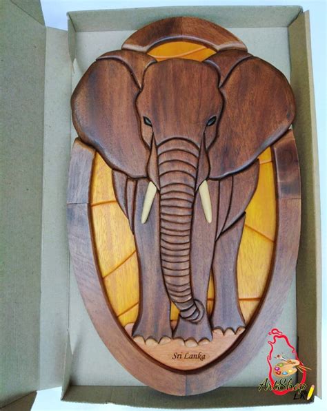 Wood Breasted Elephant Wall Art Wooden Wall Art Home Decor - Etsy