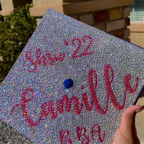 Bling Graduation Cap Etsy