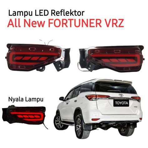 Jual Lampu Reflektor LED Toyota Grand All New Fortuner VRZ LED Mata