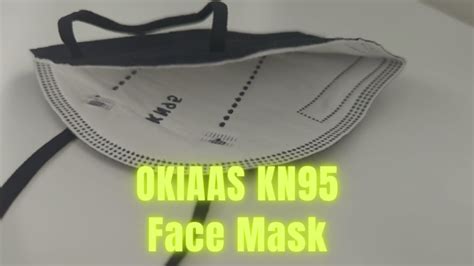 Okiaas Kn Face Mask Review Layer Masks Disposable Black Face