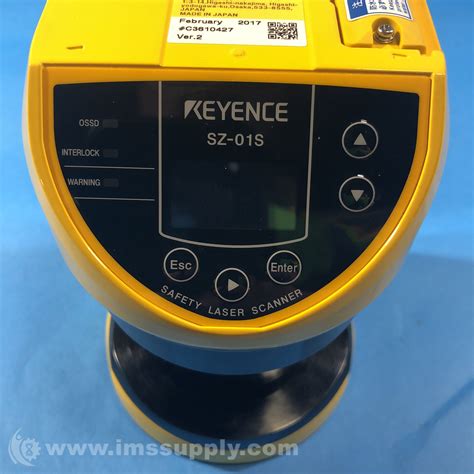 Keyence Sz S Single Function Safety Laser Scanner Ims Supply