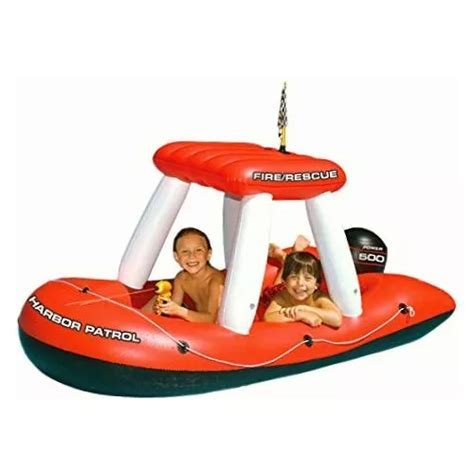 Swimline Fireboat Squirter Inflatable Pool Toy Meses Sin Intereses