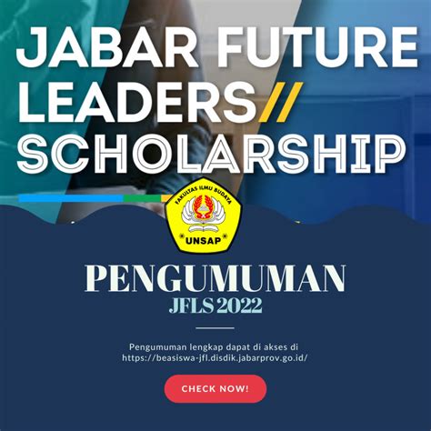 Pengumuman Lolos Administrasi Beasiswa JFLS 2022 Fakultas Ilmu Budaya