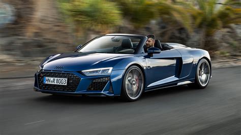 Audi R8 Spyder Blue