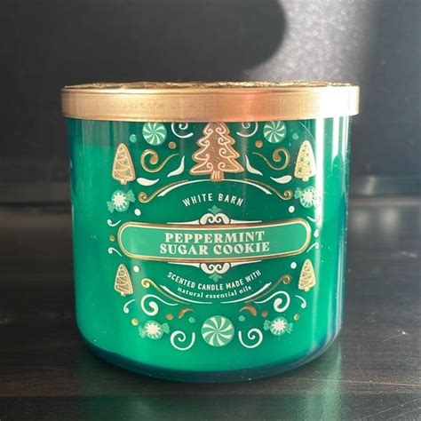 Bath Body Works Accents Bbw Peppermint Sugar Cookie Wick Candle Poshmark