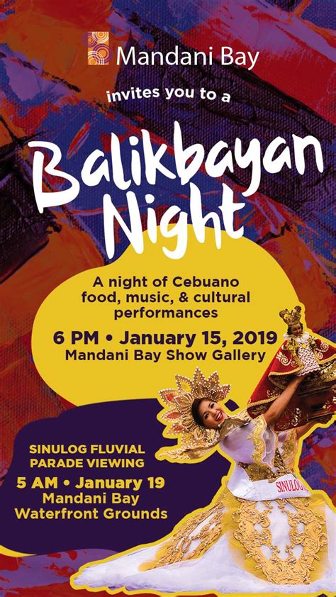 Live The Sinulog Vibe At Mandani Bay Cebu Daily News