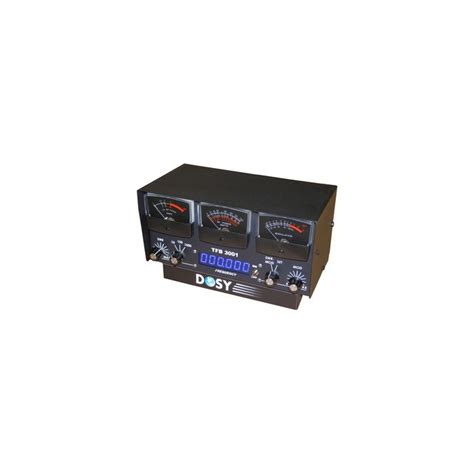 Dosy Tfb Watt Swr Mod Watt Meter With Black Meters