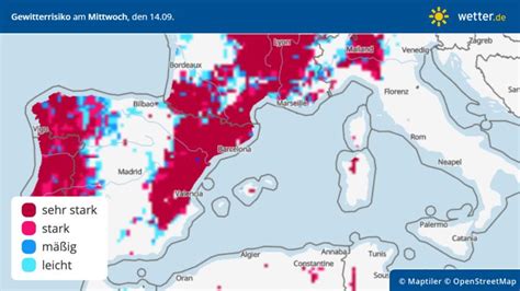 Unwetter Europa Urlaubsregionen Von Starkregen Hagel Sturmb En