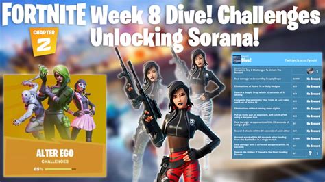 NEW Unlocking Alter Ego Secret Skin Sorana Fortnite Battle Royale