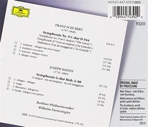 Buying Guide Schubert Symphony No 9 Haydn Symphony No 88