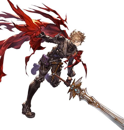 Vermilion Gran Character Design Art From Granblue Fantasy Art