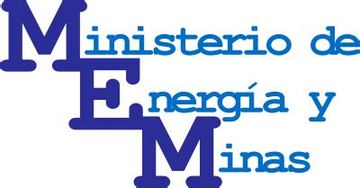 Ministerio De Energ A Y Minas Mem Logosnicas