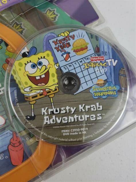 Fisher Price Interactv Dvd Spongebob Squarepants Krusty Krab Adventures