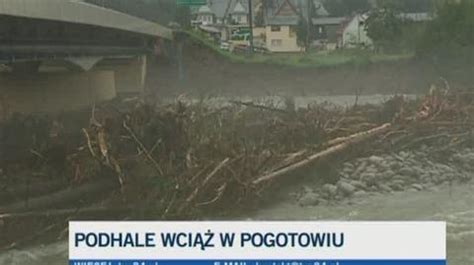 Woda Zrywa Mosty Na Podkarpaciu TVN24