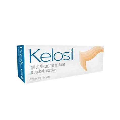 Gel de Silicone Kelosil Redução de Cicatrizes Queloides 15g Drogalider