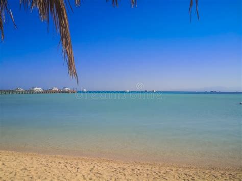 Crystal Clear Azure Water Orange Bay Beach With White Beach