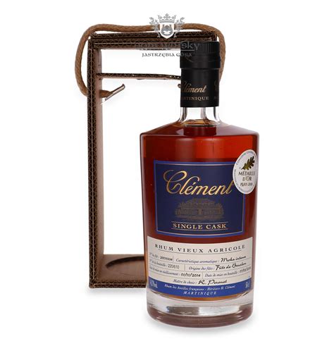 Clement Rum Tres Vieux Agricole Single Cask Moka Intense 41 7 0