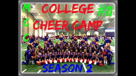 Mcc Vlog 11 Season 2 College Cheer Camp Youtube