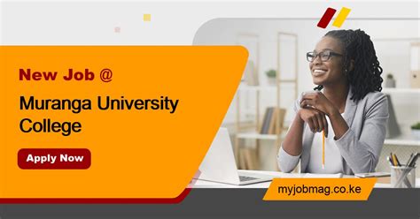 Jobs at Muranga University College | MyJobMag